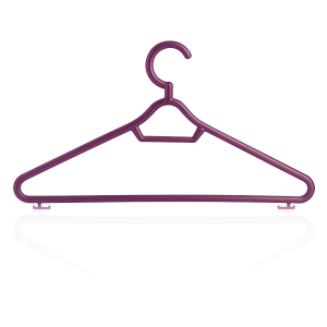 چوب لباسی پلاستیکی